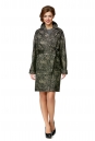 Женское пальто из текстиля с воротником 8008140-2
