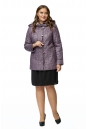 Куртка женская из текстиля с капюшоном, отделка искусственный мех 8011778