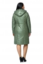 Женское пальто из текстиля с капюшоном, отделка искусственный мех 8011863-3