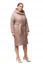 Женское пальто из текстиля с капюшоном 8012744-2