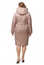Женское пальто из текстиля с капюшоном 8012744-3