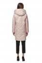 Женское пальто из текстиля с капюшоном 8013605-3