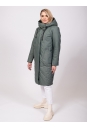 Женское пальто из текстиля с капюшоном 8023448-4