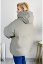 Куртка женская из текстиля с капюшоном 8024059-5